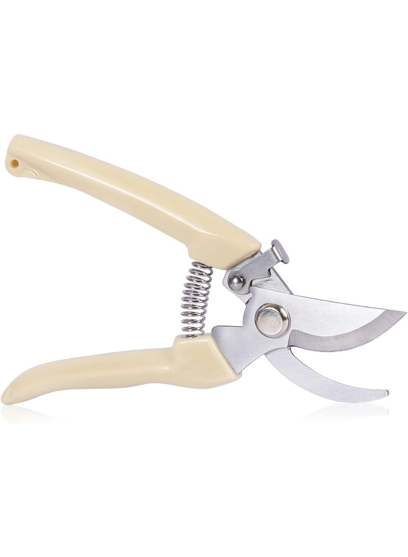 Garden Pruning Shears, Professional Bypass Pruner Hand Shears, Garden Scissors, Plant Pruning Shears for Cutting Flowers - Image 1